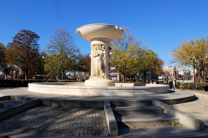 The Dupont Circle Fountain in Washington D.C.