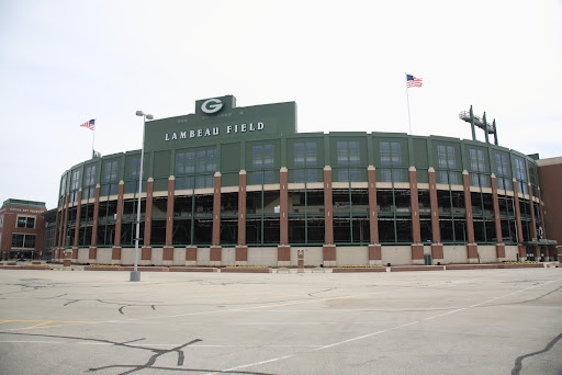 Stadium in Green Bay, Wisconsin.