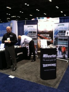 Bekins booth at SHRM