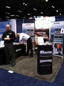 Bekins booth at SHRM