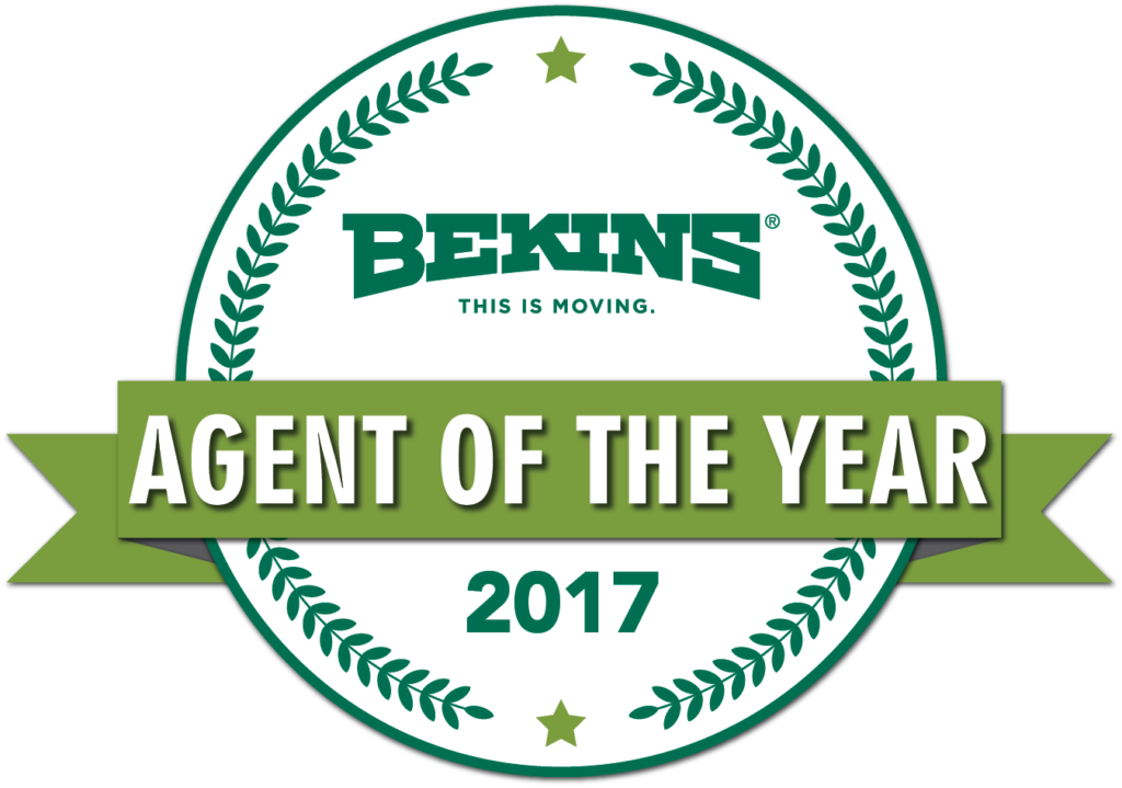 bekins agent of the year 2017
