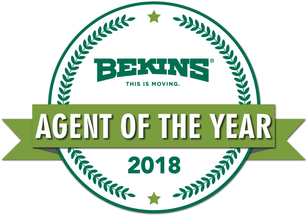 bekins agent of the year 2018