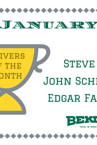 Drivers of the Month