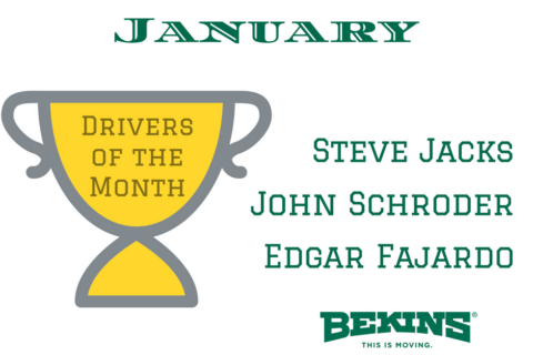 Drivers of the Month