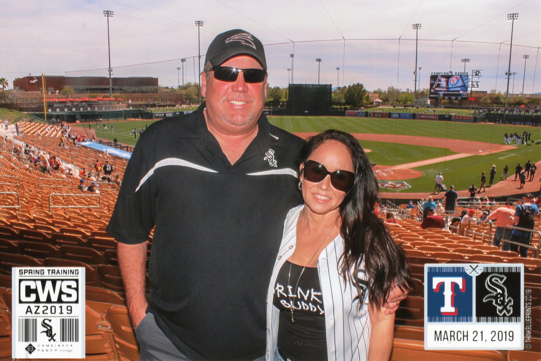 Patrick Basham at Spring Training