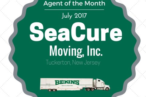 SeaCure Moving, Inc. Agent of the Month