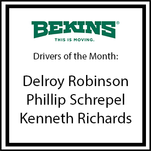 May 2017 Drivers of the Month