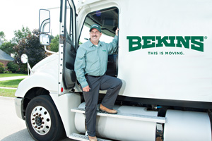 bekins van driver