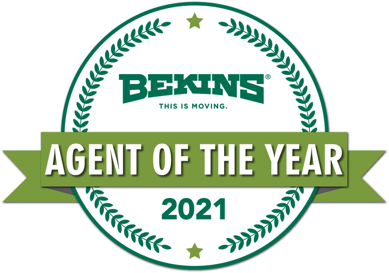 bekins agent of the year 2021