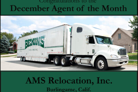 AMS Relocation, Inc. Agent of the Month