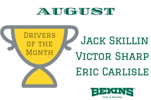 Driver of the Month Bekins