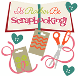 I'd rather be scrapbooking graphic