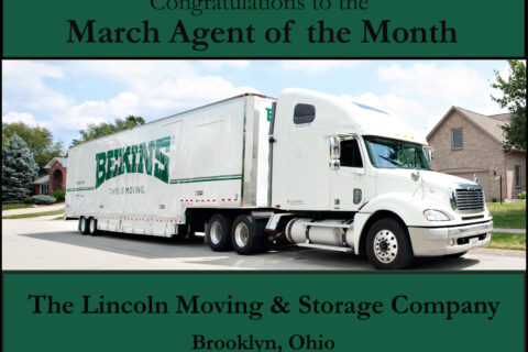 Agent of the Month - The Lincoln Moving & Storage