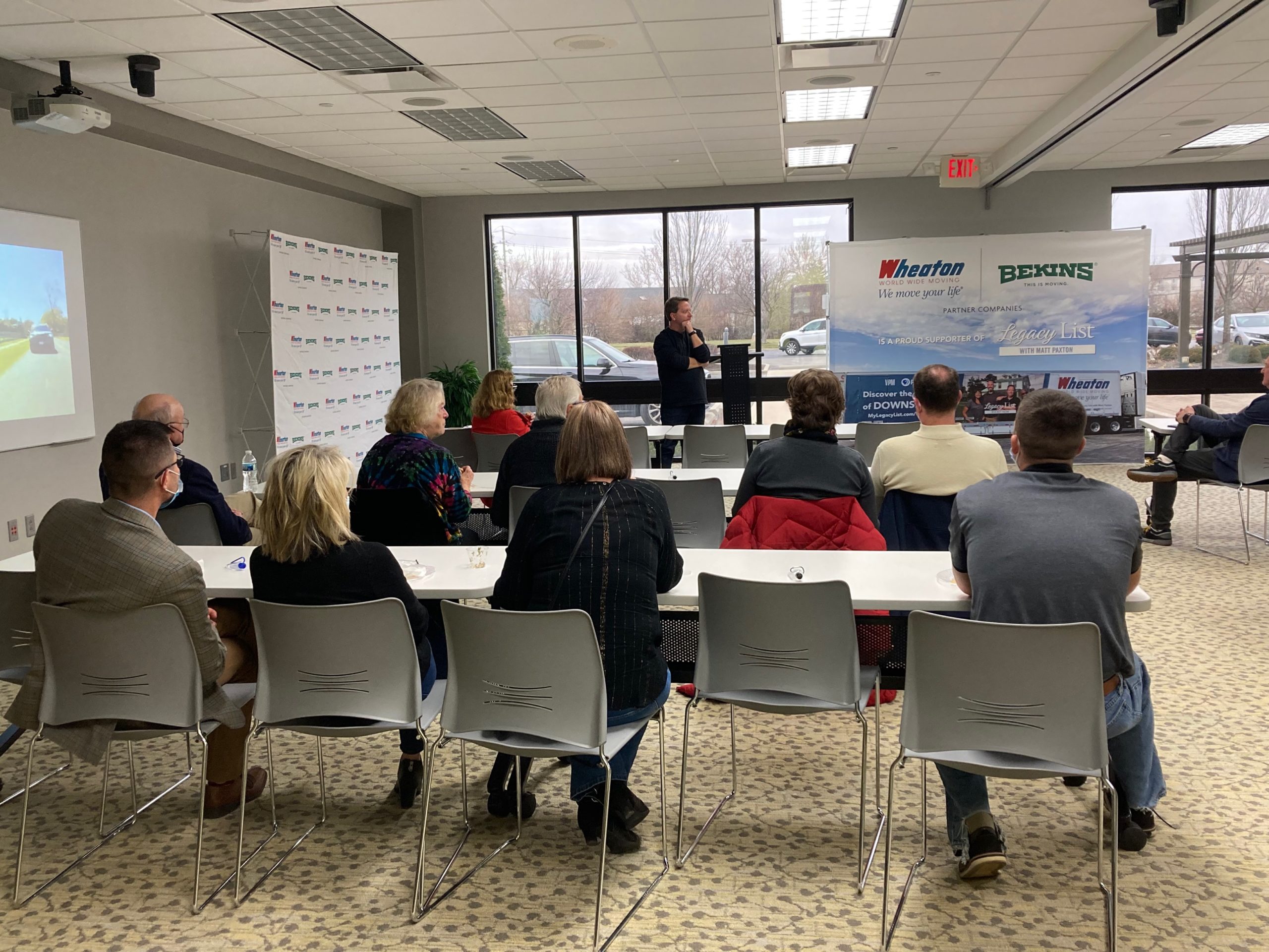 Public Television event Legacy List with Matt Paxton Bekins Van Lines