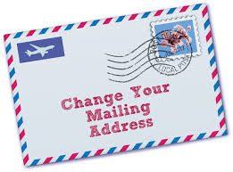 change your mailing address image