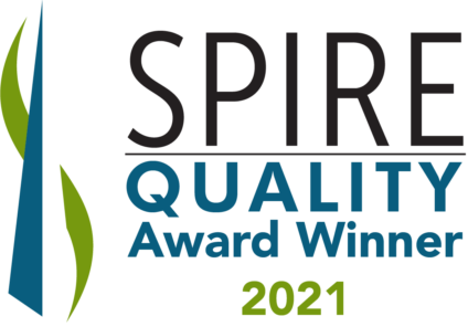 spire quality award winner 2021