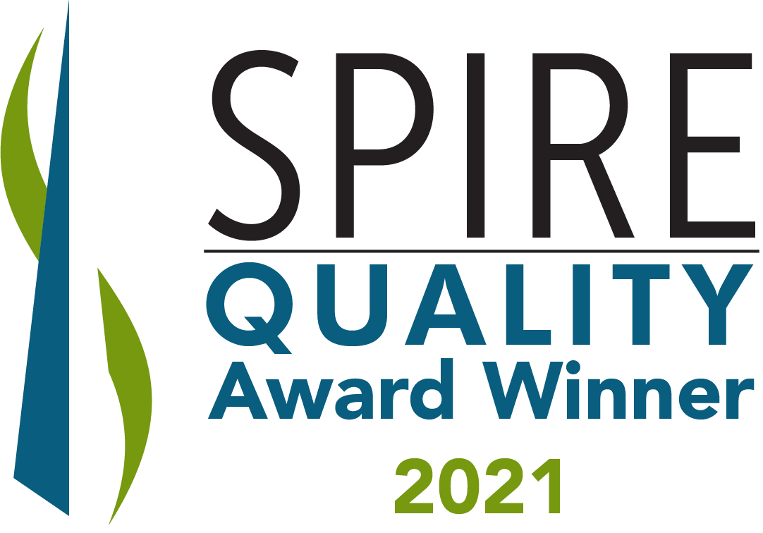 spire quality award winner 2021