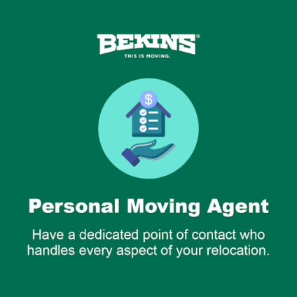 Personal moving agent graphic.