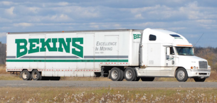 Bekins truck,